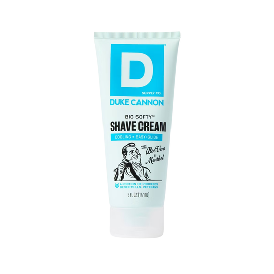 big softy shave cream blue 6oz tube