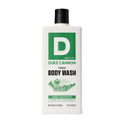 white and green 18oz body wash bottle