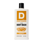 Duke Cannon body wash bottle on a white background