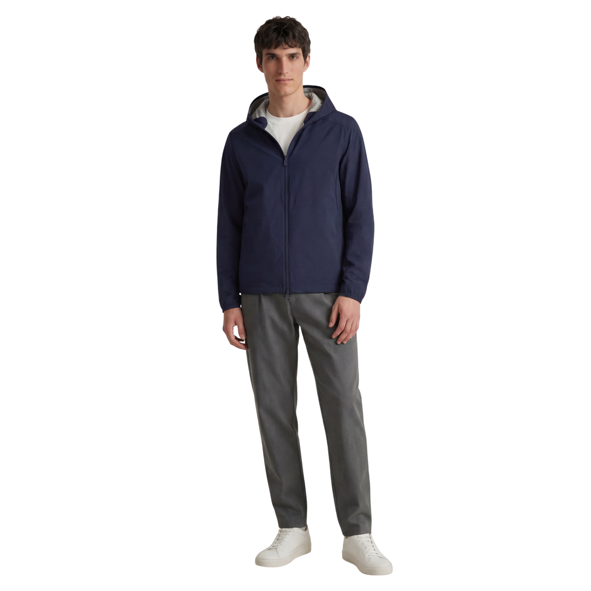 Save The Duck Men's Hooded Zayn Jacket - Navy Blue – Lenny's Shoe