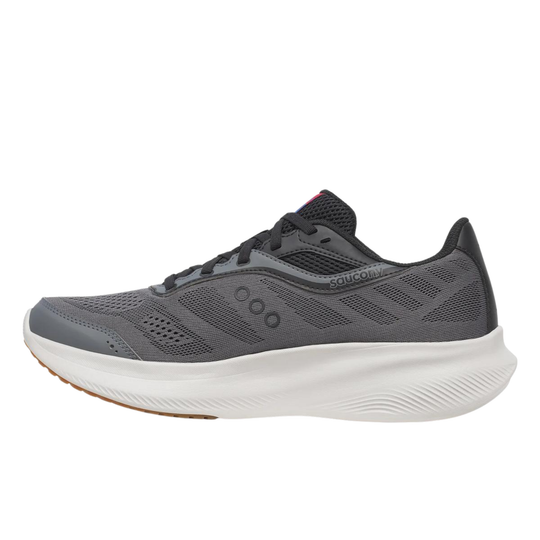 grey sneaker on a white background