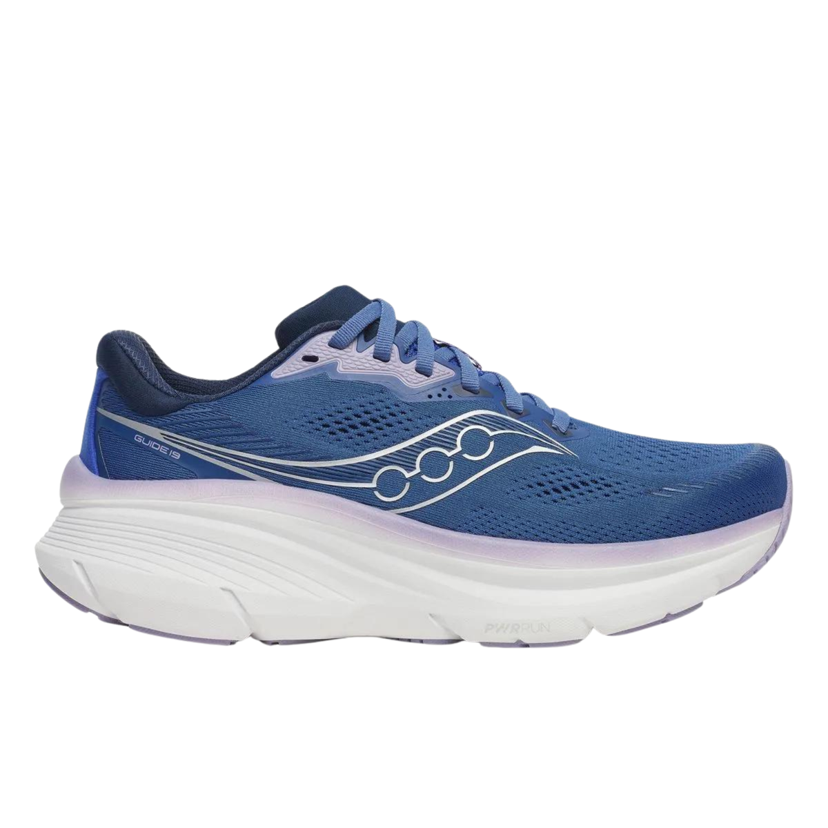 Saucony Women's Guide 19 Running Shoes - Sail/Orchid – Lenny's