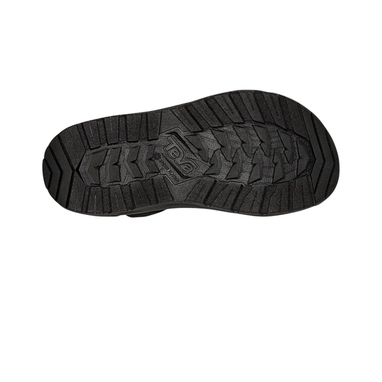 Black sole of a shoe on a white background