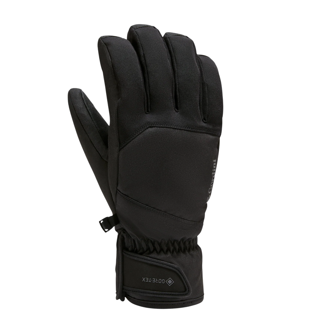 Black glove on a white background