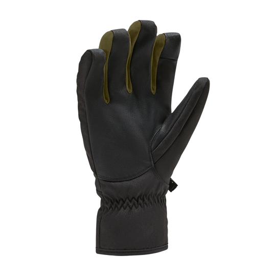 Green and black glove