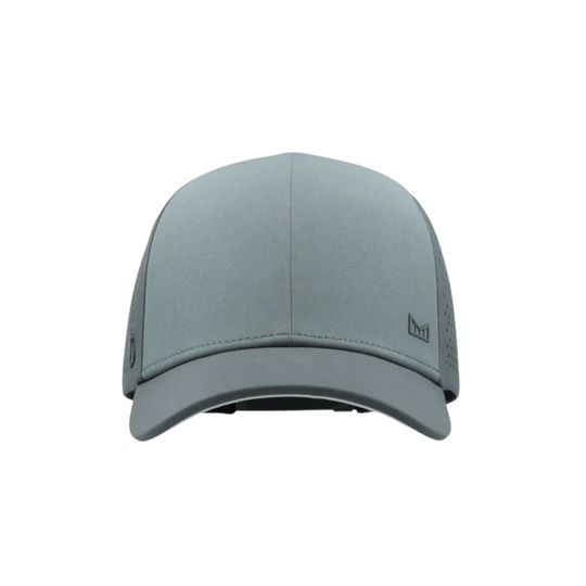 Gray baseball cap on a white background