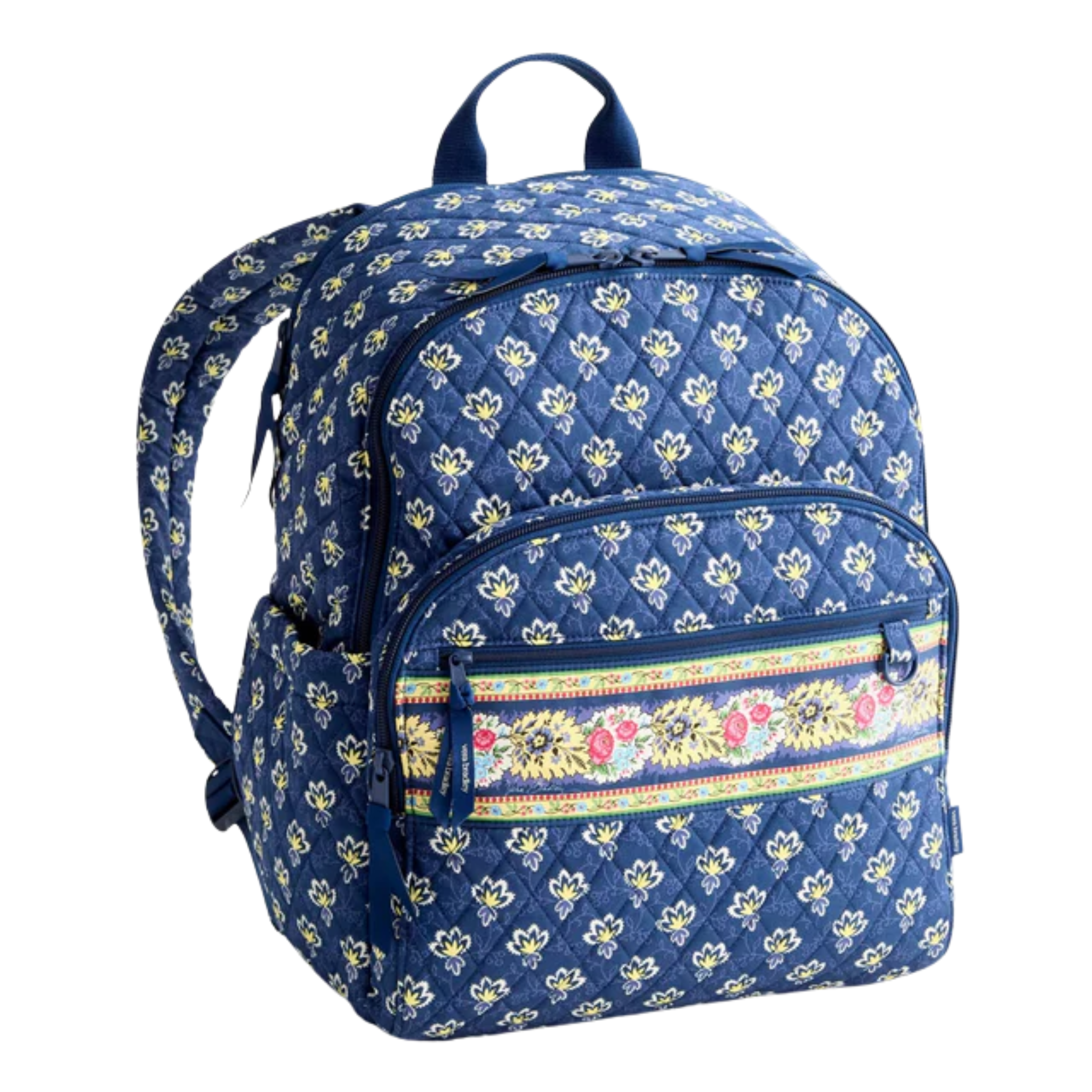 Vera Bradley Heritage Bancroft Backpack,Maison Blue