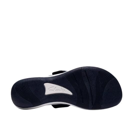 Columbia hiking shoe sole on a white background