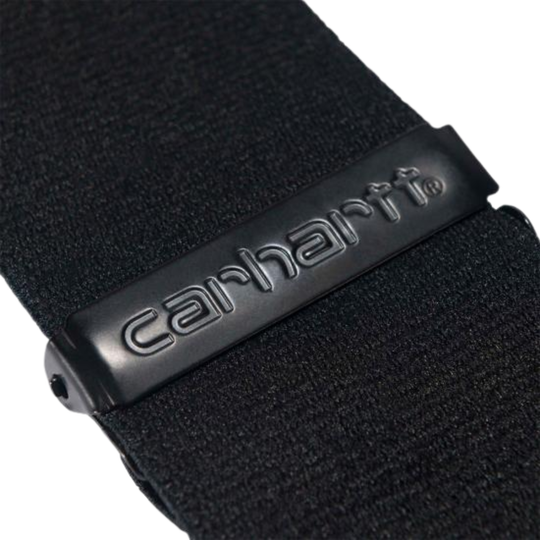 Black belt with Carhartt logo on a white background