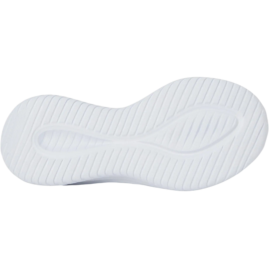 White shoe sole on a white background