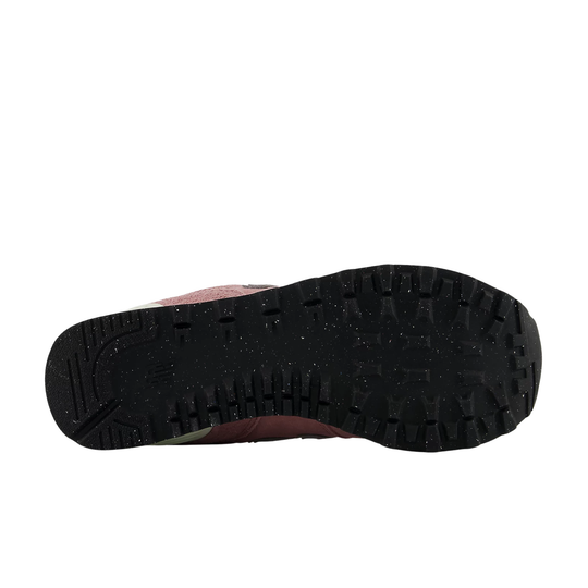Black sole of a shoe on a white background