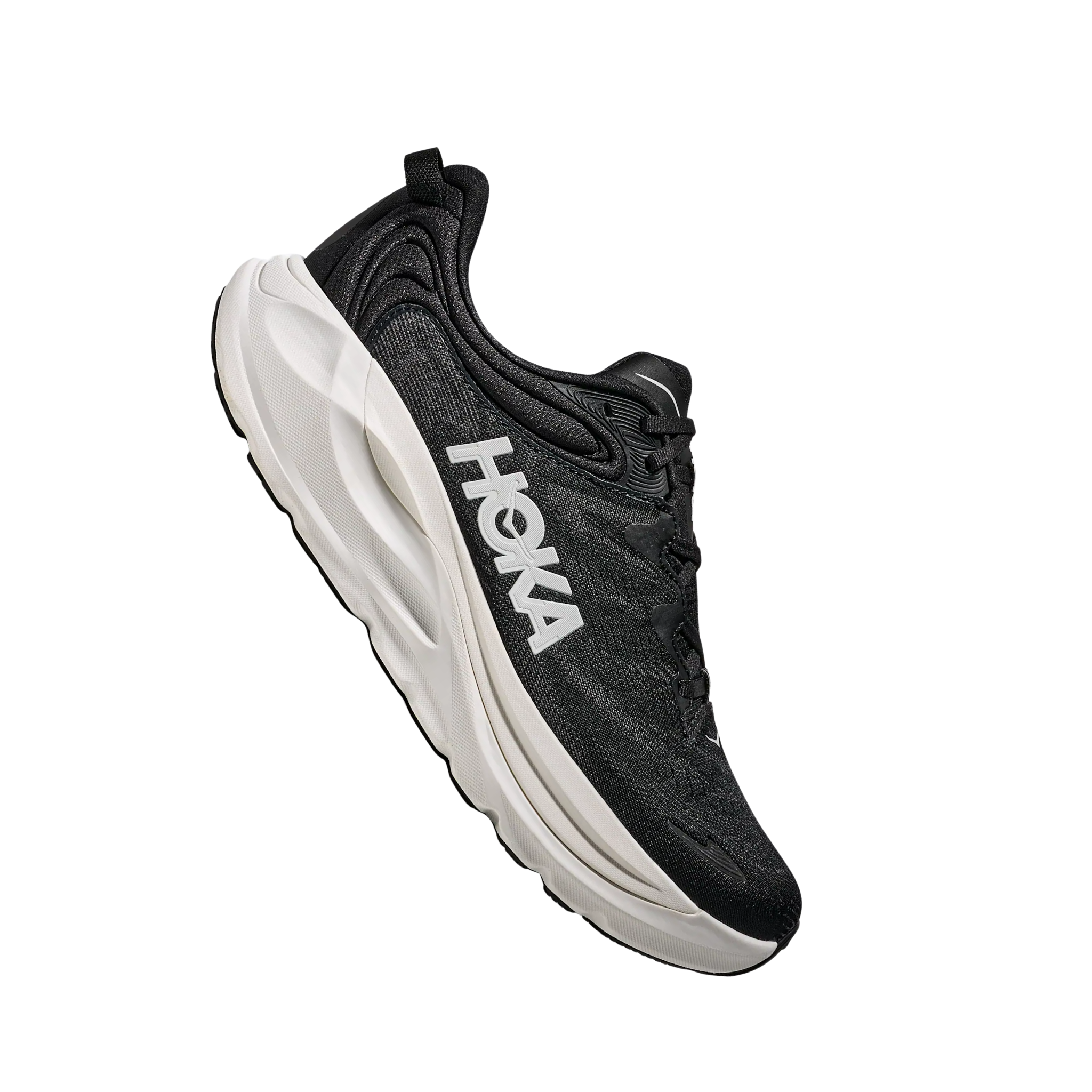 HOKA Men's Gaviota 6 Running Shoes - Black/White – Lenny's Shoe