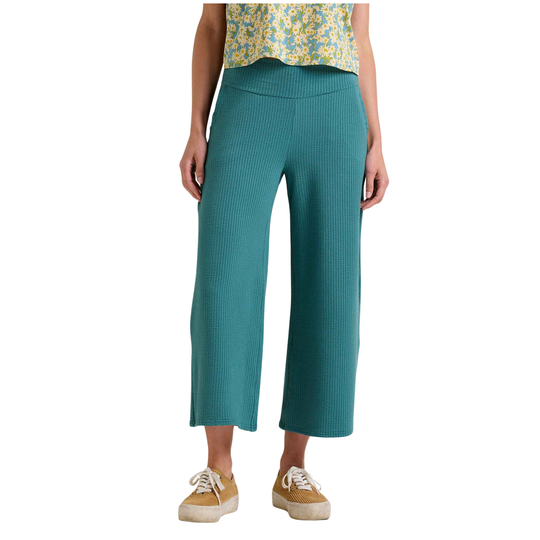 Blue Green Pull On Pant
