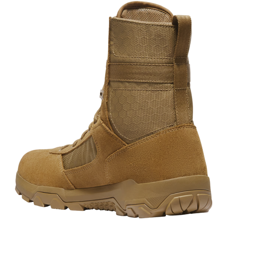 Tall Brown Military Boot
