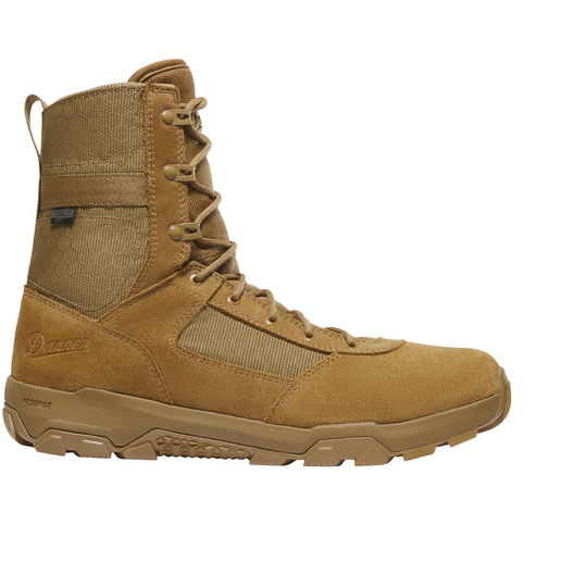 Tall Brown Military Boot