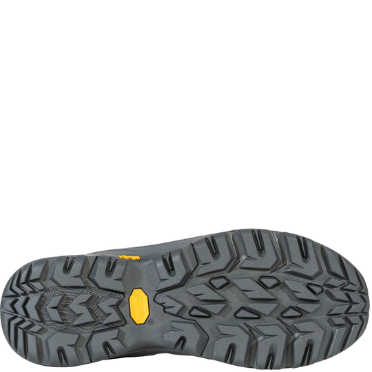 grey sole with yellow vibram sole