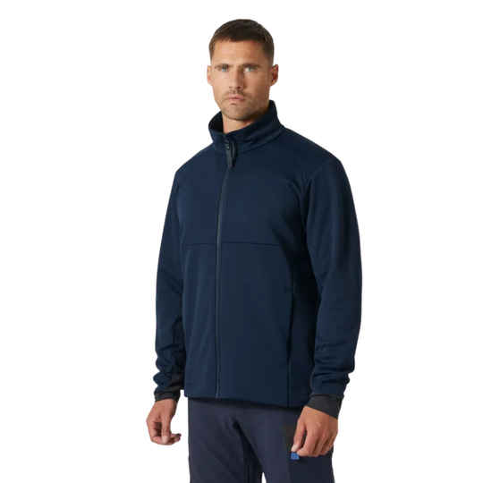 navy zip up jacket