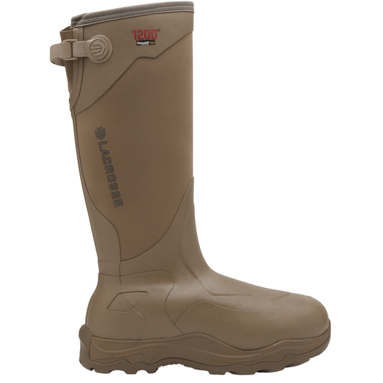 brown hunting boot