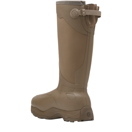 brown hunting boot