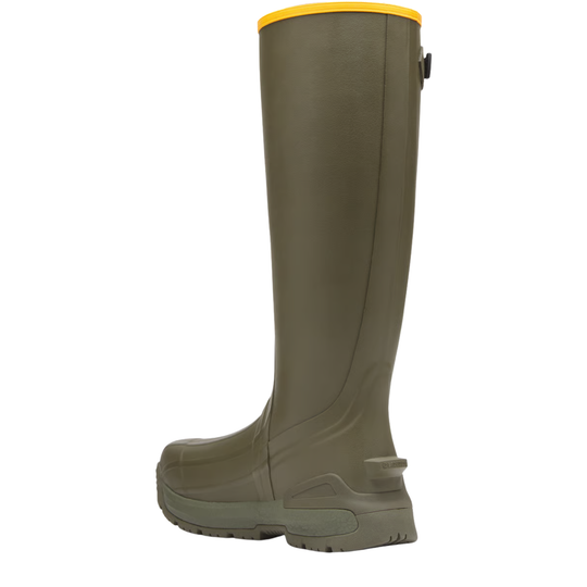 green hunting boot