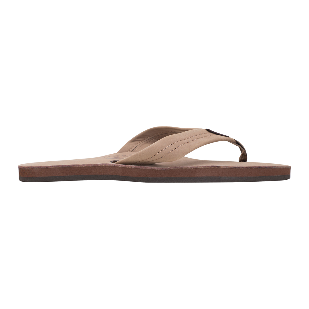 dark brown flip flop