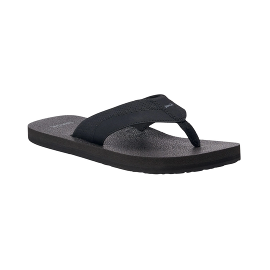 black flip flop