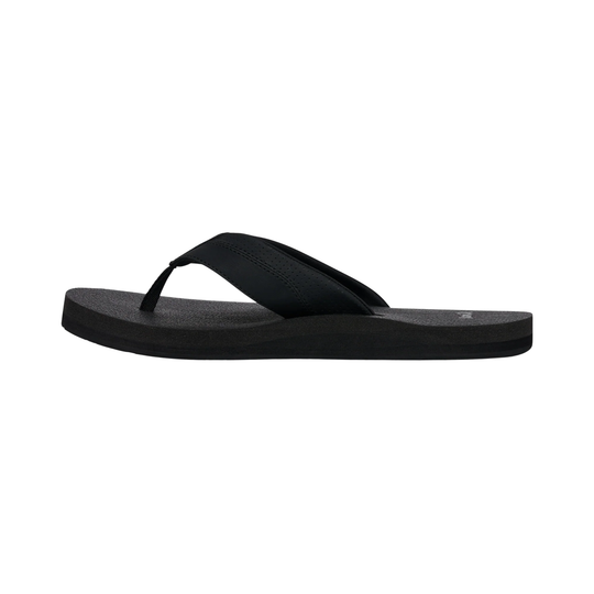 black flip flop