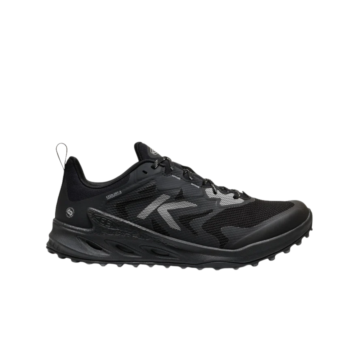 ジョニー KEEN Men's Zionic NXT Waterproof Hiking Shoes - Triple Black