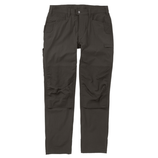 Dark gray pants on a white background
