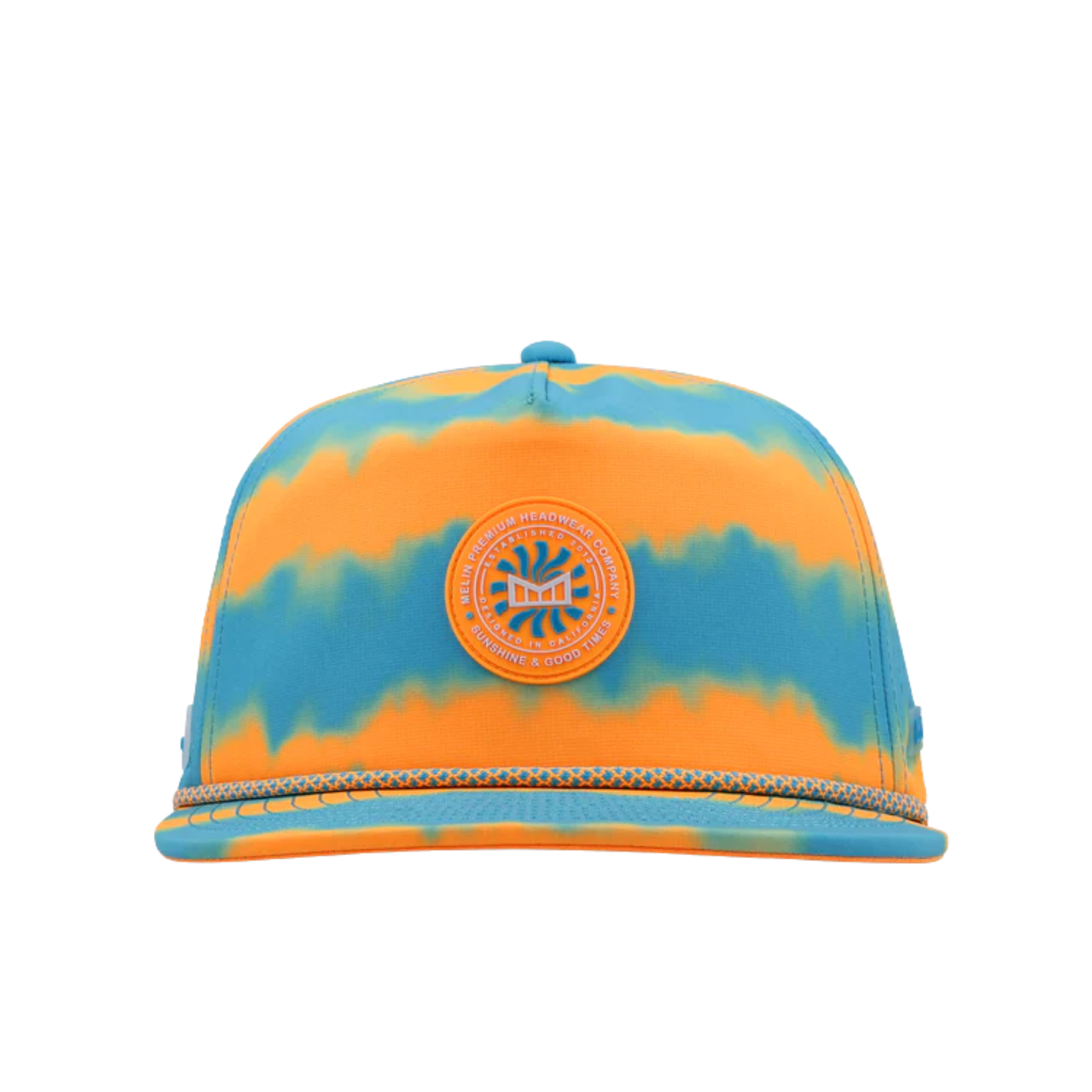fantopia 帽子　winwin brightwin Melin Coronado Neon Tie Dye Hydro - Turquoise (Limited Edition