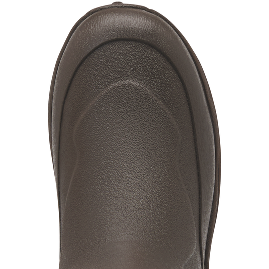 Close-up of a camouflage-patterned shoe sole on a white background