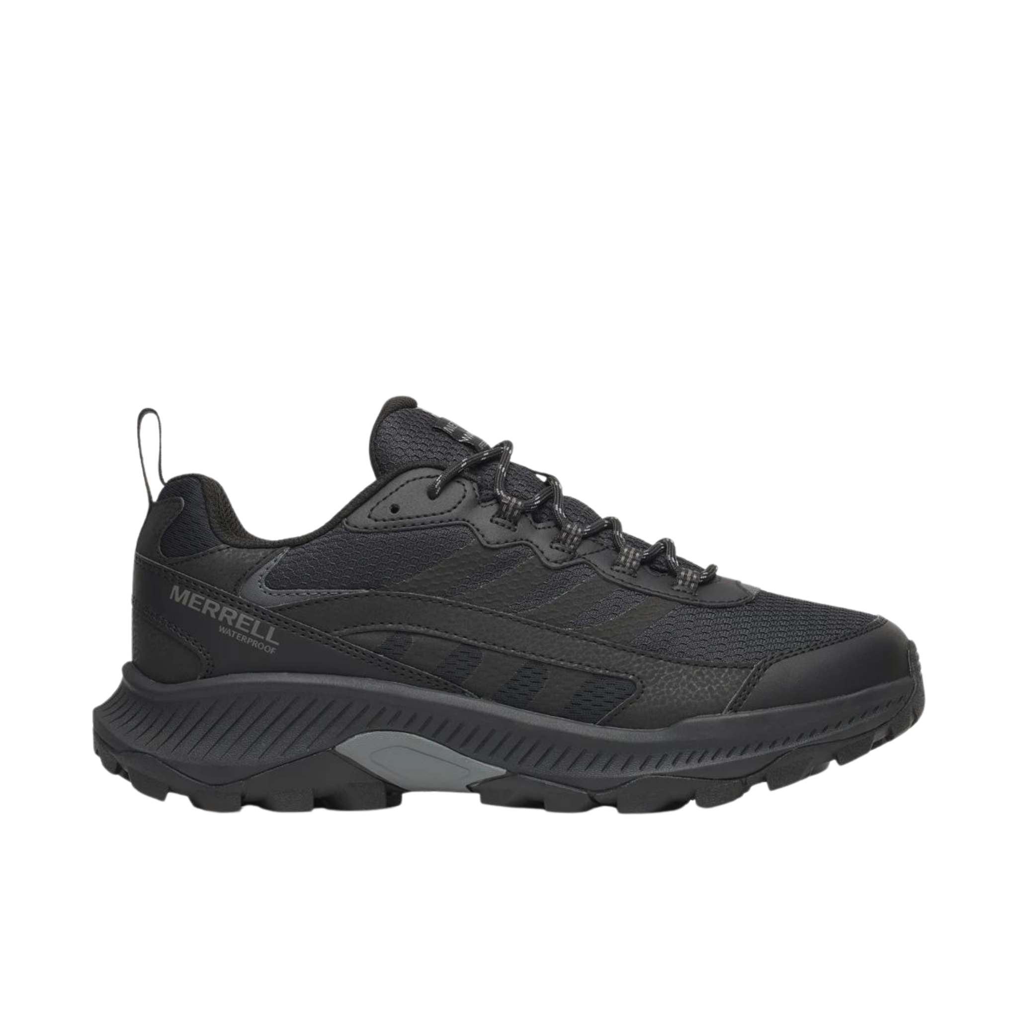 MERRELL スニーカー ブラック Merrell Men's Speed Strike 2 Waterproof Hiking Shoes - Black