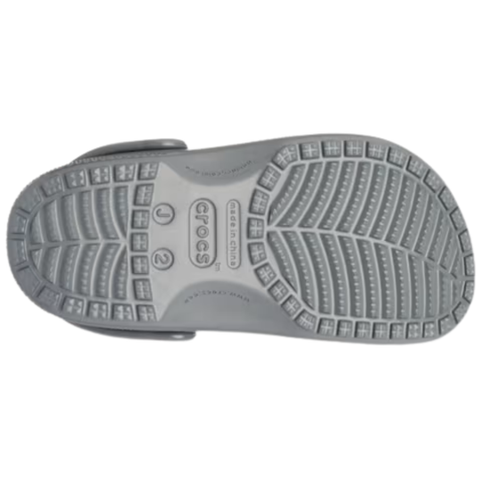bottom grey sole of crocs