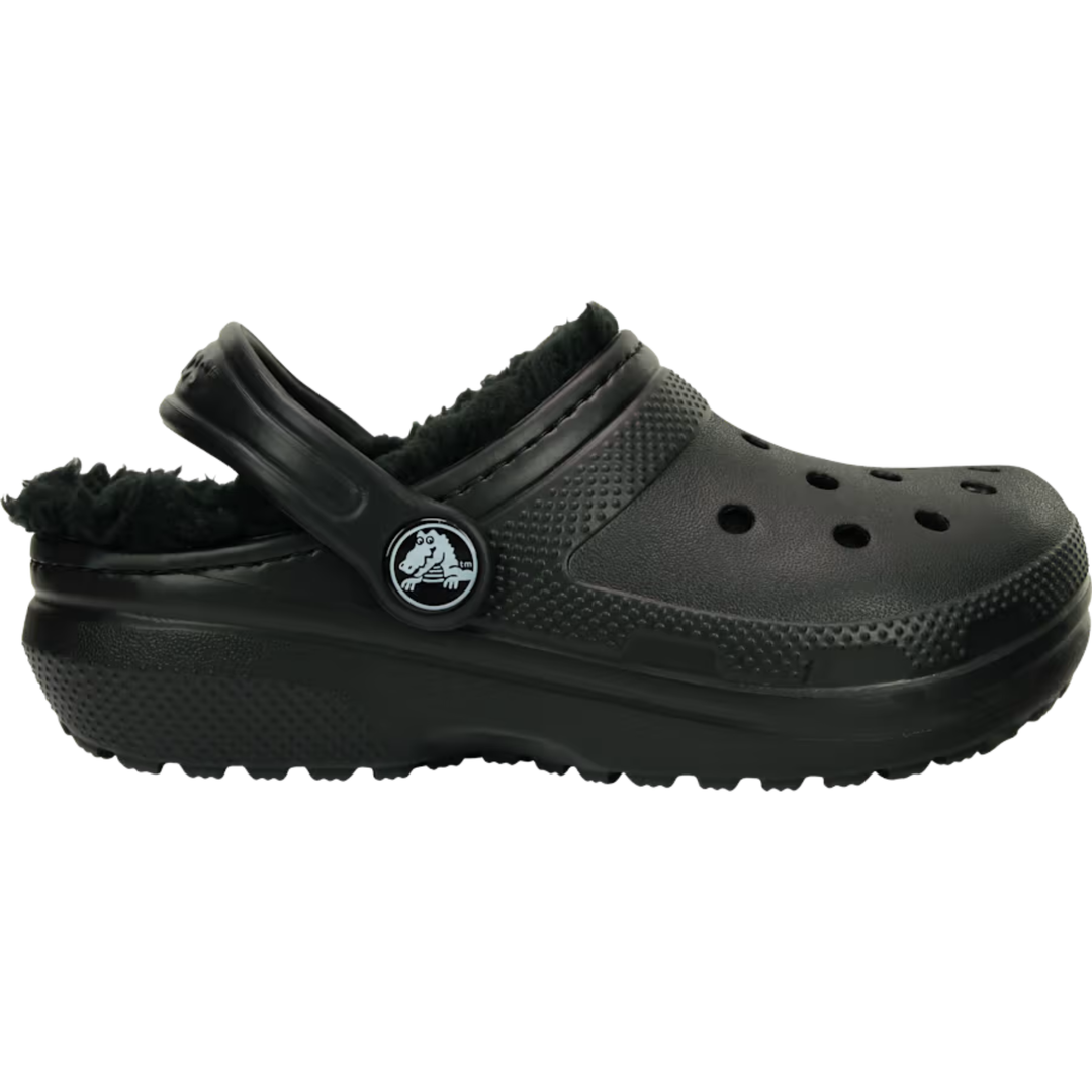 black Croc with black fuzz liner
