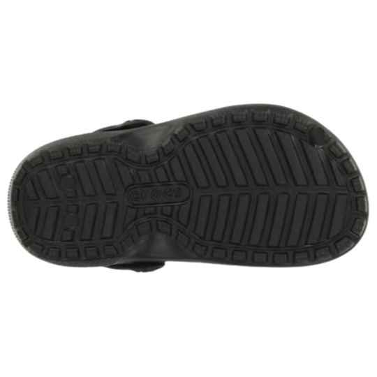 bottom of black croc sole
