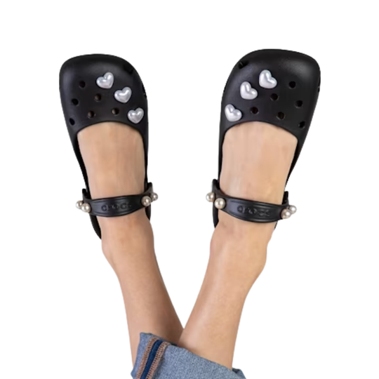 crocs dress shoes for women Cap Toe Mirror Ballet Flats Shoe - Black/Black - Womens Look to the Kadee Flat for a simple and stylish flat thats comfortable for all day wear and wherever life takes you. Crocs Women's Classic Ballet Shoes