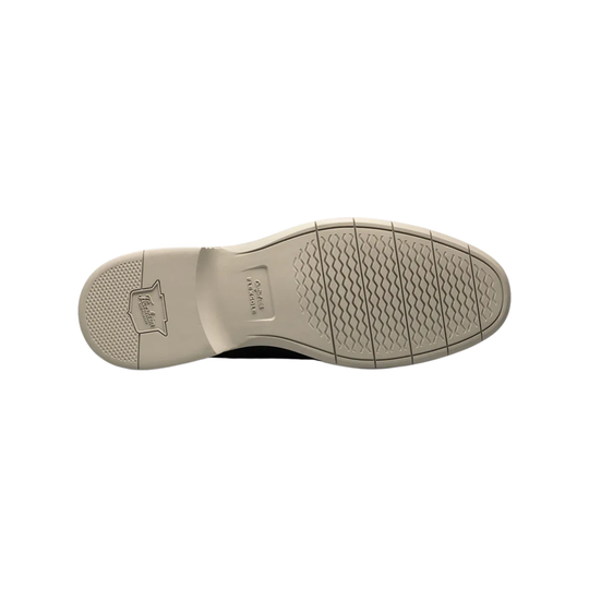 bottom white sole with tread and Florsheim logo