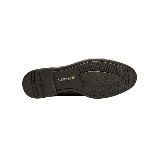 Black shoe sole on a white background