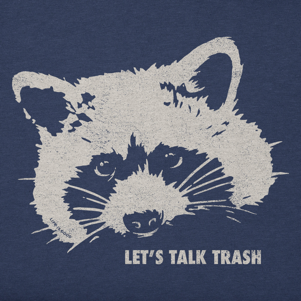 Life Is Good Women's Raccoon Short Sleeve Crusher Lite Tee