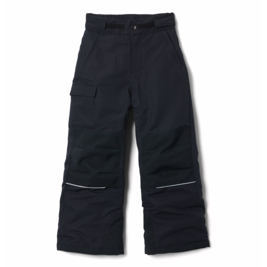 Black Kids Ski Pants on a white background