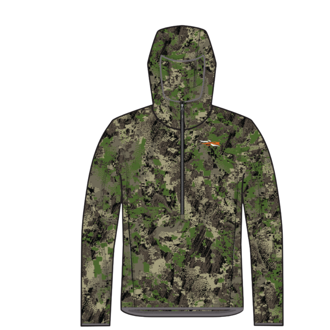 optifade camo hoodie on white background