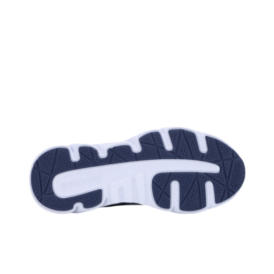 bottom sole blue and white on white background