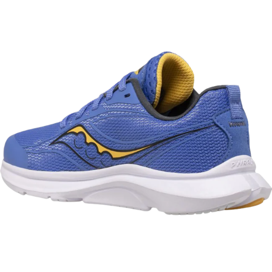 Saucony Kids' Kinvara 13 Shoes - Horizon/Gold on white background
