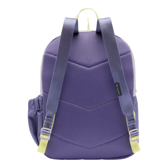 back of Columbia Kids' Kitterwibbit Backpack - Lavender Pearl on white background