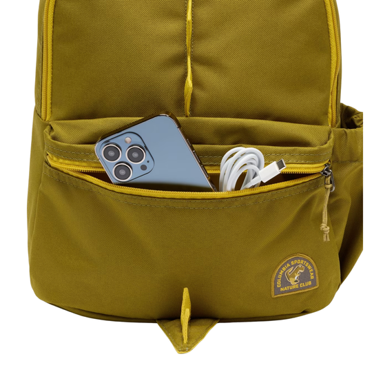Columbia Kids' Kitterwibbit Backpack - Mossy Green on white background