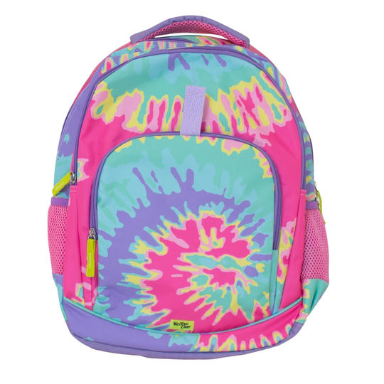 Western Chief Kids' Tie Dye Backpack - Multi on white background
