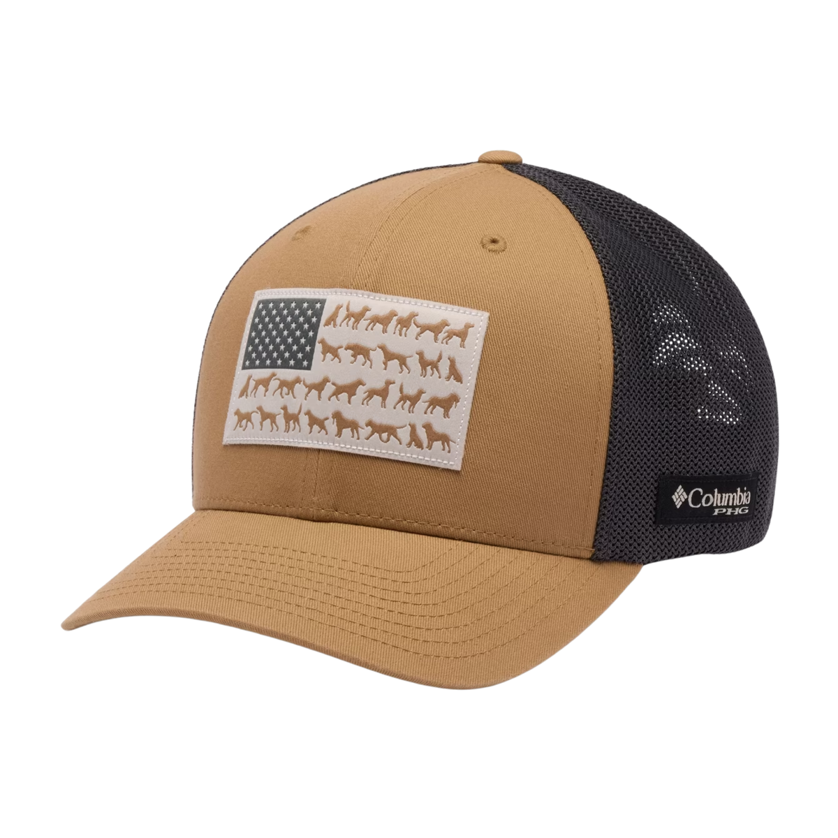 Columbia PHG Game Flag Mesh Ball Cap - Sahara Dog – Lenny's Shoe