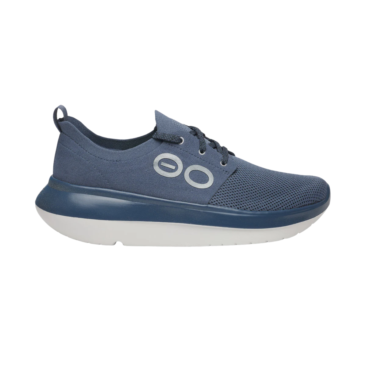 OOfos Men's OOmy Stride Shoes - Moroccan Blue – Lenny's Shoe & Apparel