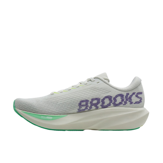 Gray and black sneaker with Nike logo on a light gray background