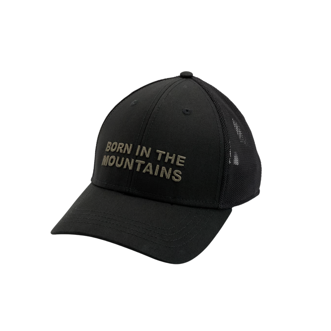 Kuhl BIM Trucker Hat - Raven on a plain white background
